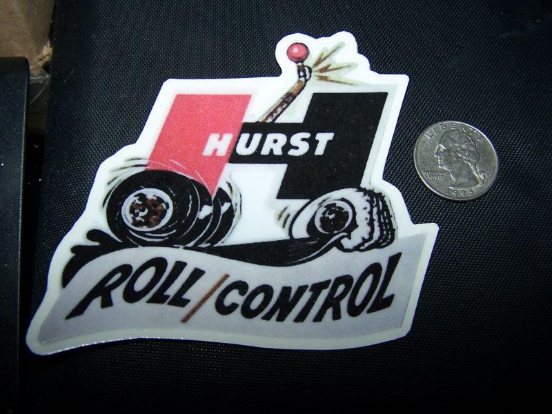 Hurst roll / control  - sticker 