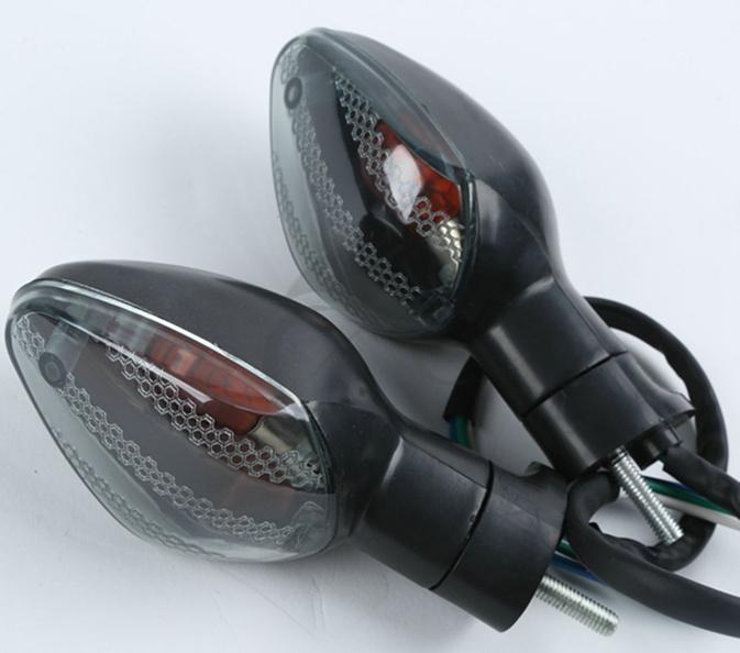 Smoke rear turn signals blinker amber light for honda cbr1000rr 2008-2013