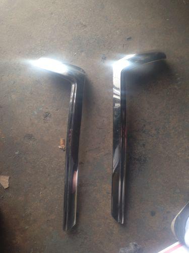 1963 1964 gm convertible impala outer windshield trim pair posts chevy