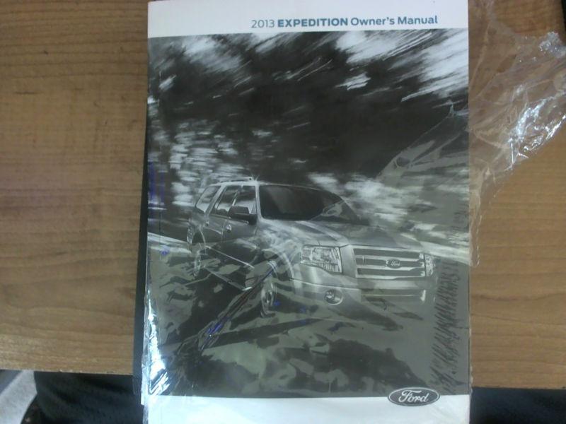 2013 ford expedition owners manual kit new oem