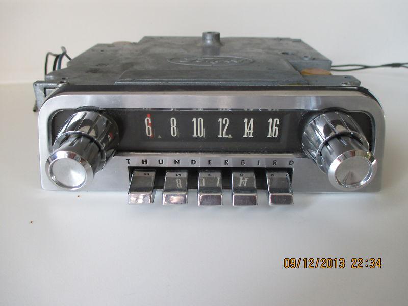 1961 62 63 ford thunderbird am radio 3tms