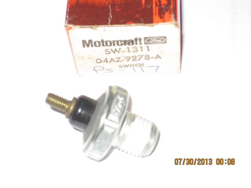 Nos motorcraft sw-1311 oil pressure switch,ford,lincoln,mercury,ford script