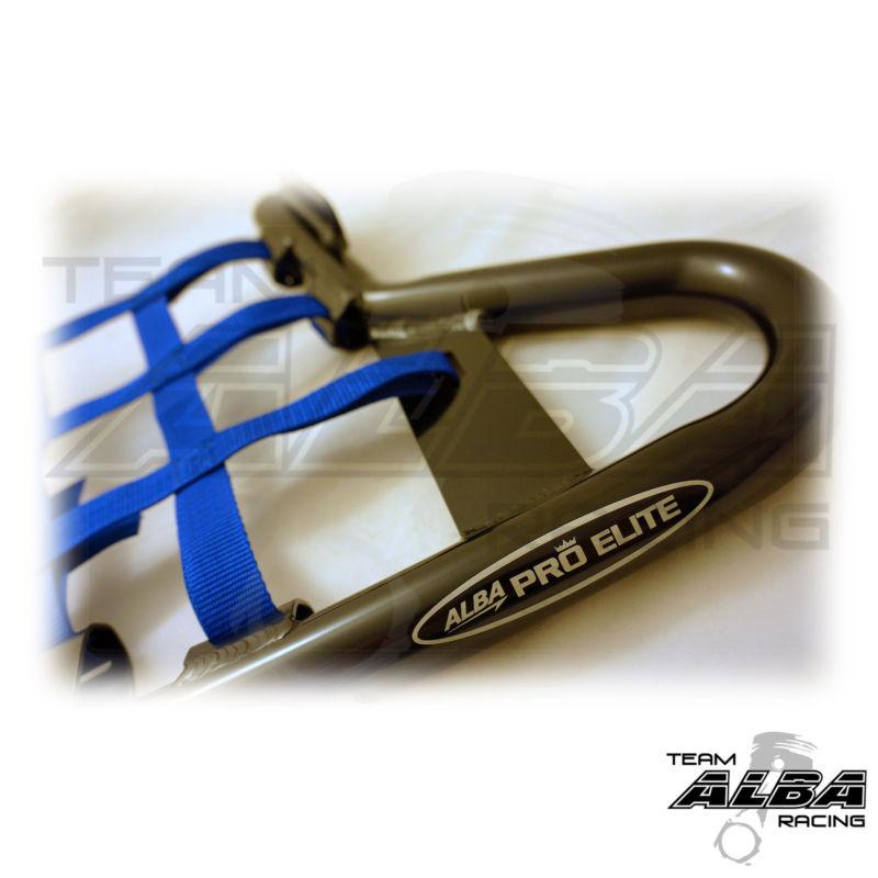 Sell LTZ 400 LTZ400 Suzuki Nerf Bars Alba Racing Pro Elite Black/Blue