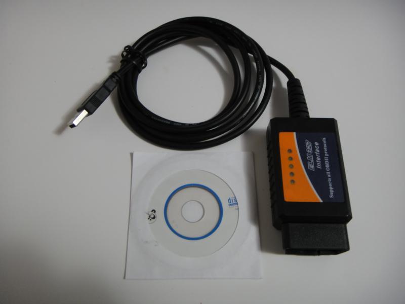 Elm327 v1.5 obd2 obd ii can-bus auto car usb diagnostics & scanner - free gift!!