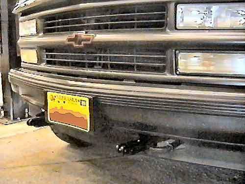 Blue ox bx1654 base plate for cadillac chevy gmc