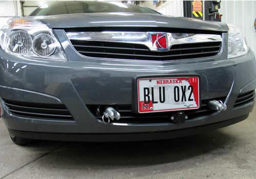 Blue ox bx3329 base plate for saturn aura 07-09