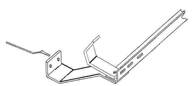 Blue ox dm7216 base plate f/dodge d50 pickup 2wd 80-82