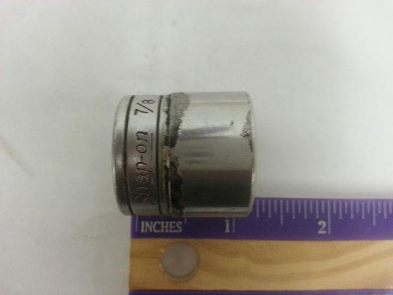 Snap-0n 7/8" socket 3/8" dr 6 point fs-281 underlined logo