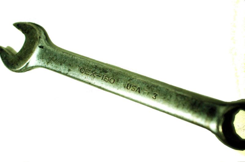 Snap-on combination wrench, short, oex-180 9/16" 12 point