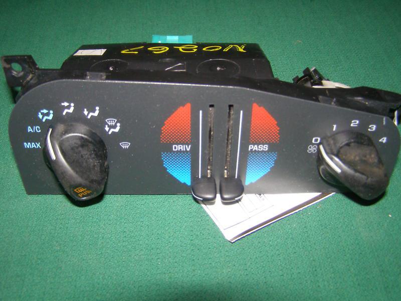95 96 97 98 99 chevy monte carlo ac climate control oem   w/rear defroster