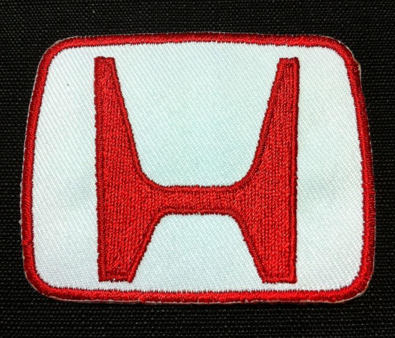 Honda embroidered patch iron on badge car motor auto racing race rally logo f1