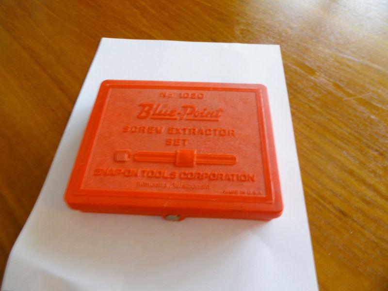 Blue Point Snap On No. 1020 Screw Extractor Set Kit, US $64.00, image 3