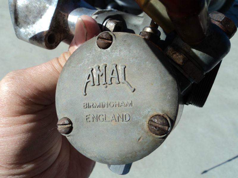Amal carburetor, triumph, flat track, scrambles, chopper, bobber, cafe racer