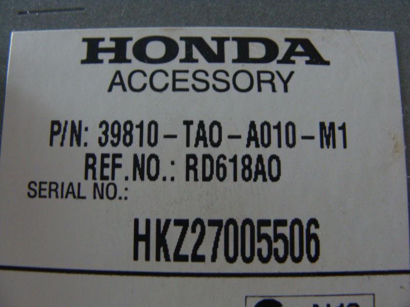 08-10 HONDA ACCORD NAVIGATION SCREEN DISPLAY OEM UPPER, US $299.00, image 4