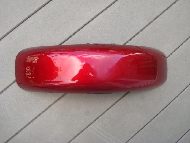 Honda shadow spiryt 750 front fender ,bracket red
