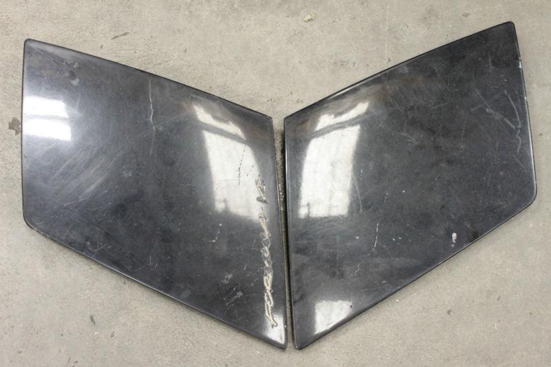 93-97 firebird/trans am head light doors pair black used oem