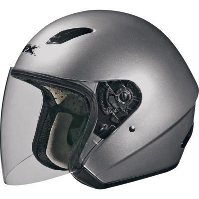 New afx fx-43 helmet, silver, xxl