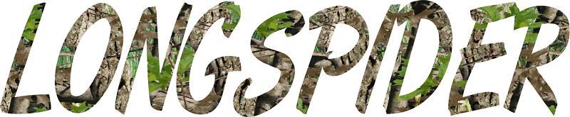 Mossy oak camo longspider window decal 5x36"