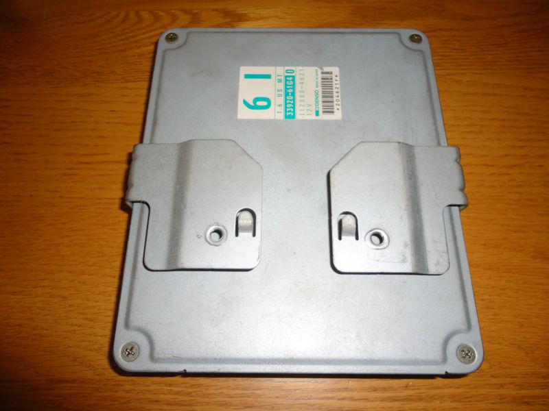 1997 suzuki esteem engine control unit ecu ecm 1.6l mt 33920-61g40