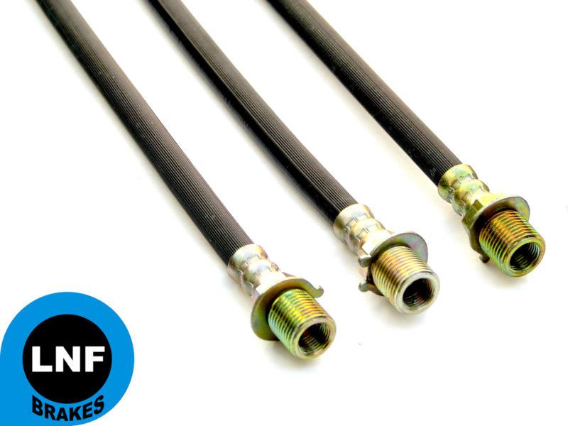 35 36 37 graham 6-74, crusader, cavalier, custom 120 - brake hose set x3 2fr+1rr