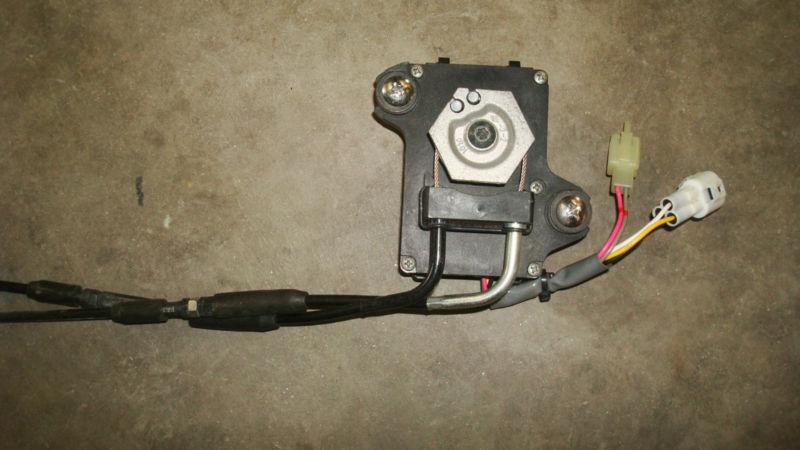09 kawasaki zx-6 zx6 exhaust valve servo motor