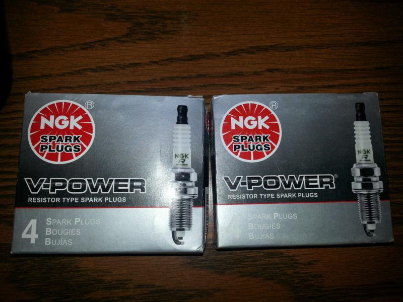 Sell NGK BKR7E11 VPower Spark Plugs 2 Sets of 4 in Swartz Creek