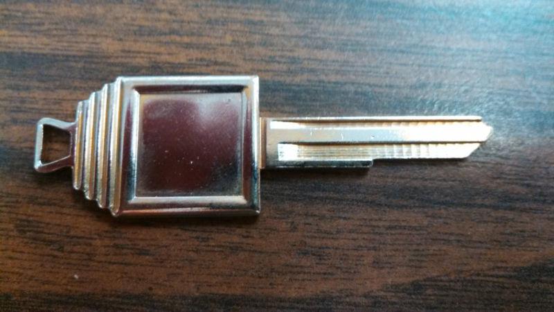 Vintage cadillac gold key blank