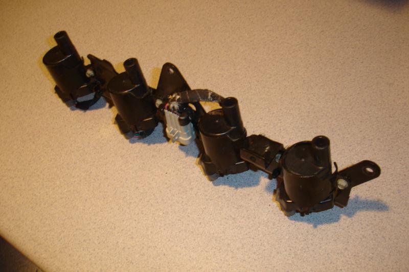 02 03 04 05 06 07 gm silverado sierra 4.8l 5.3l coil pack rail 4 coils oem