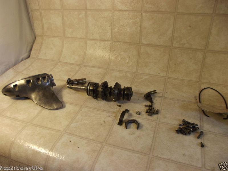 1959 Johnson super sea horse 35 hp outboard motor prop w/ shaft job parts lot NR, US $29.99, image 6