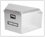 Tradesman aluminium 21" boat trailer tongue locking tool box