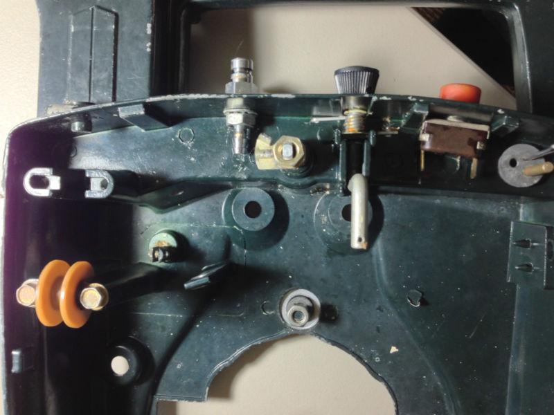 Sears Gamefisher 15hp Lower Pan Controls Fuel Connector 1979 217586331, US $24.95, image 2