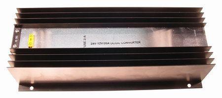 Voltage converter dc-dc  24v to 12v  20amp  pinzgauer unimog military