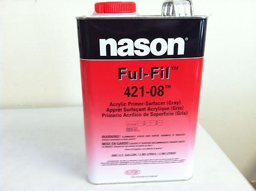 Nason ful fil acrylic primer surfacer grey 421-08 fast dry