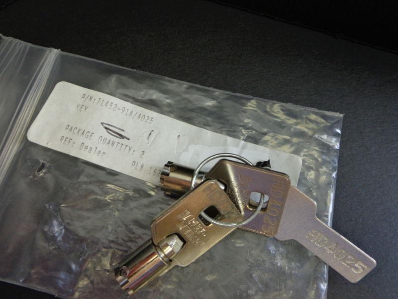 Sell Harley Davidson Barrel Key Ignition/Fork Lock Key Set 7145291A