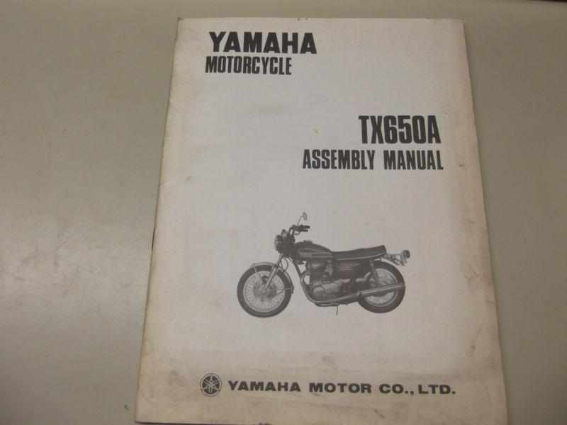 Yamaha tx650a assembly manual yamaha motor co.,ltd