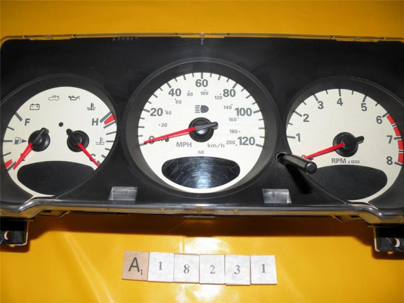 04 05 pt cruiser speedometer instrument cluster dash panel gauges 119,030