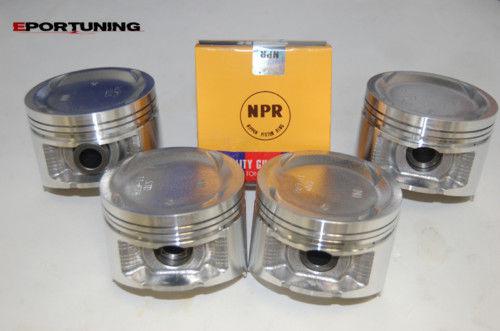 Acura honda 2.2l f22a1 f22b1 f22b2 f22b6 engine npr pistons with rings