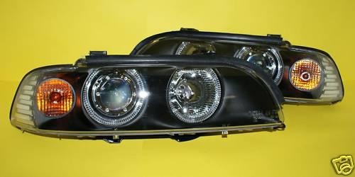 Bmw 5-series e39 1995-97-2003 led headlights set black