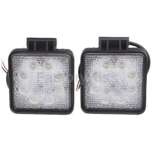 Purchase New 2 x 24W 12V/24V 6500K LED Car Truck Work Light 4WD 4x4