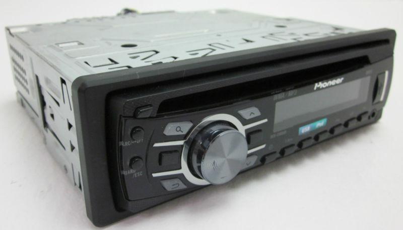 Pioneer deh-3300ub in dash car cd / mp3 player / receiver working needs repair