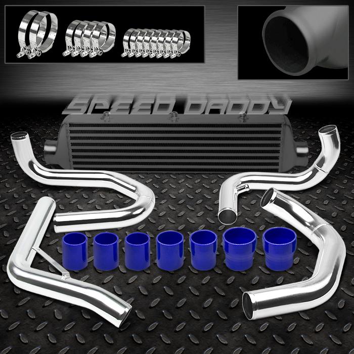 Purchase FULL ALUMINUM BAR&PLATE INTERCOOLER+BLACK PIPING 9905 JETTA