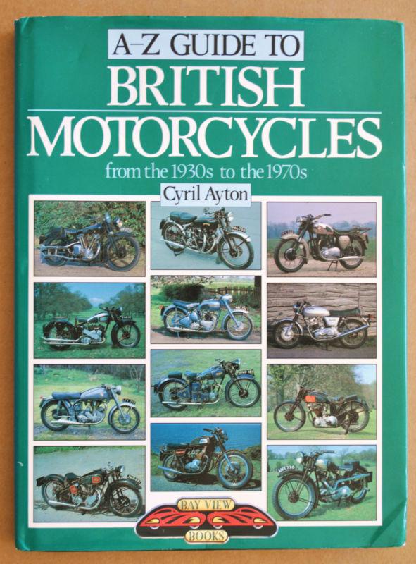 Motorcycle book ariel bsa matchless norton rudge triumph vincent hrd rickman ajs