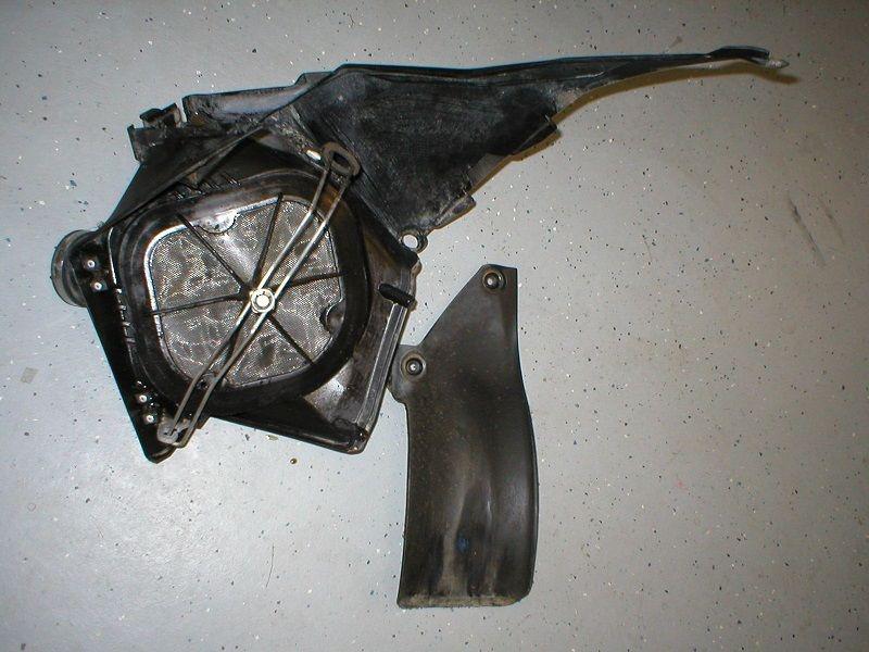 2008 ktm air box 450sxf 250sxf four stroke air box filter cage