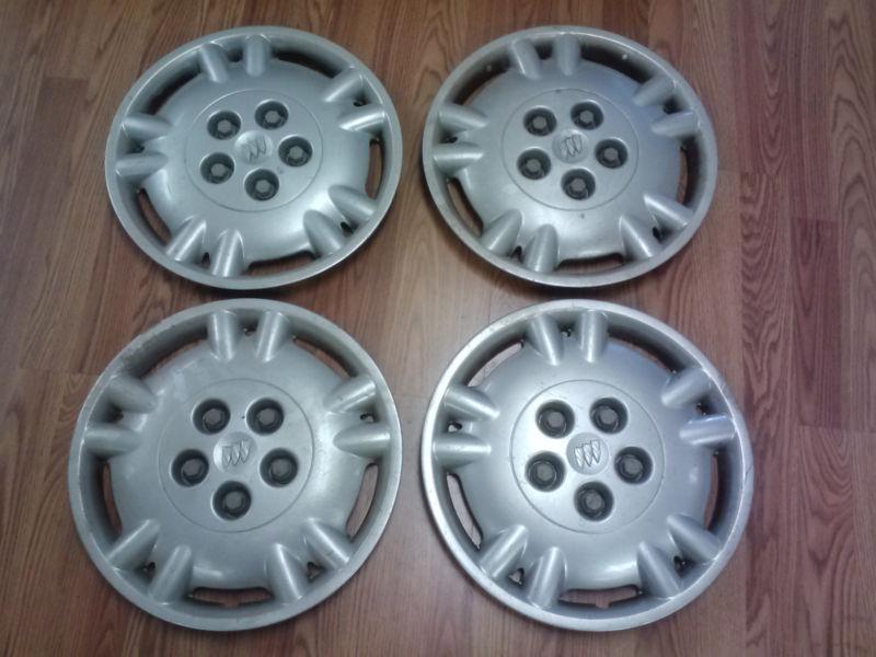 Buick factory regal factory oem wheel silver hubcap 10249515 hub cap set of 4