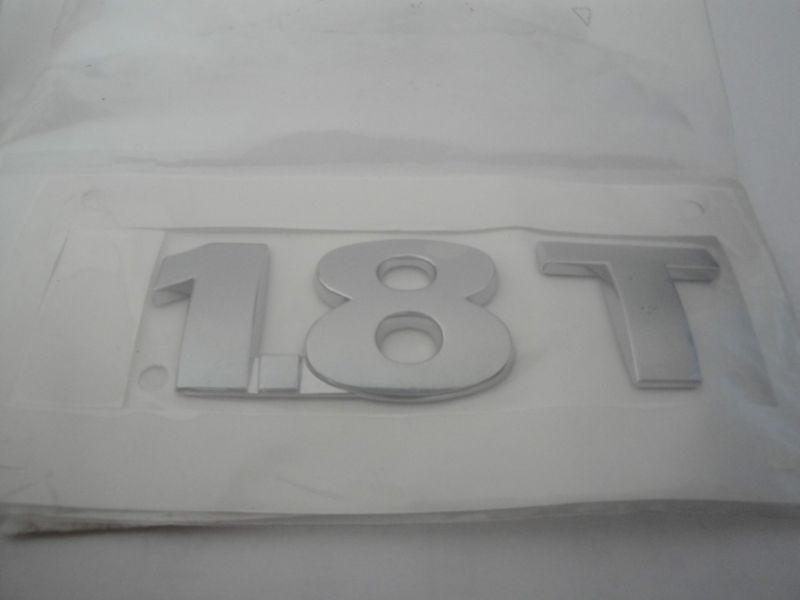   volkswagen audi 1.8t rear emblem