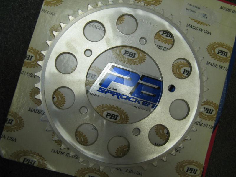 Pbi rear sprocket - 49 teeth  - 520 width -  yamaha   yzf-r6s   r6s  r6