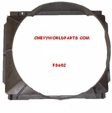 1969-1972 chevy ii nova small block fan shroud