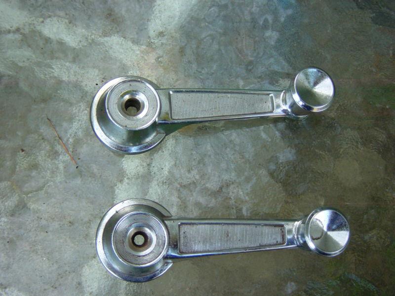 1964-65 dodge & plymouth  b-body door window cranks