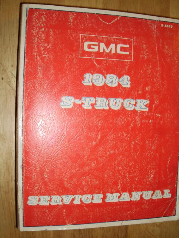 1984 GMC S15 & JIMMY TRUCK SHOP MANUAL ORIG GM S-15 BOOK!, US $32.50, image 2