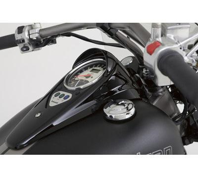 Vulcan 900 vn900 custom se black speedometer visor cover 07 08 09 10 11 12 13